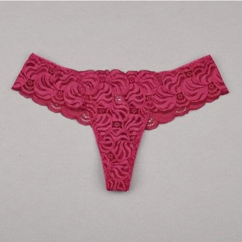 Womens Panties Women Underwear Soft Breathable Lace Sexy Panties Woman Underpants Thong G-string Panties Low-Rise Knickers