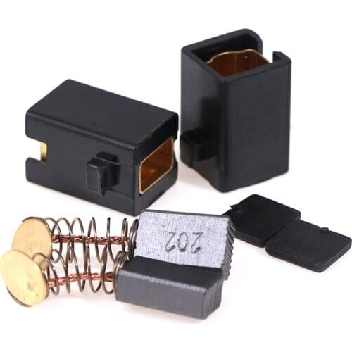 1Pair New Carbon Brush with Holder For BOSCH TSB1300/5500 Impact Drill Spare Parts