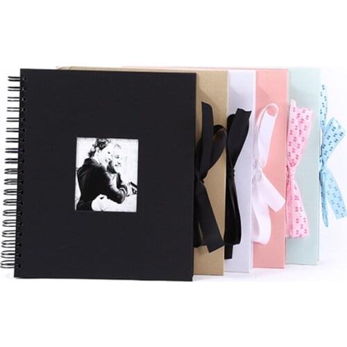 10 Inch 50sheets DIY Scrapbook Photo Album Valentines Day Gifts Wedding Guest Book Craft Paper Anniversary Travel Memory Album