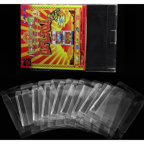 200PCS Game Box Protectors PET Plastic Display Case For Neo Geo Pocket Color For NGPC