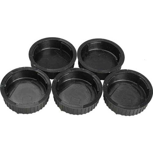 5Pcs/lot Black High Quality Rear Lens Cap Cover For All Nikon AF, AF-S, SLR, DSLR Cameras Dust Camera Lens Protection Cap