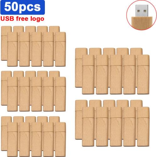 50pcs/lot Wooden personality creative gift LOGO customize wood USB flash drive u disk pendrive 4G 16GB 32GB 64GB laser engraving
