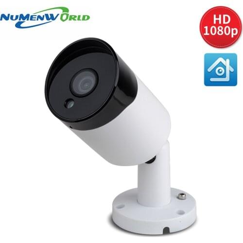 Audio IP camera 1080p Outdoor Network Waterproof Home Security Camera 2.0MP Onvif 30 IR Led 48V POE Camera H.265