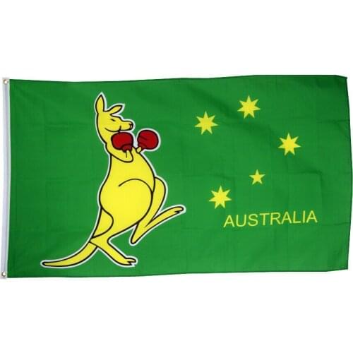 90*150cm Australian boxing kangaroo Flag