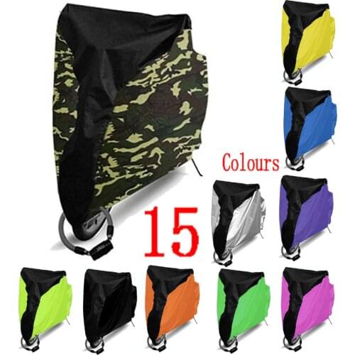 Bicycle Cover Waterproof Bike Rain Dust Cover UV Protective For Bike Motorcycle Utility Cycling Outdoor Rain Cover Camouflage