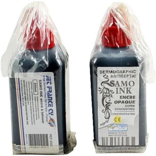 Black ink cosmetic pigment 250ml/bottle tattoo ink permanent set colors tattoo supplies tattoo paint kit