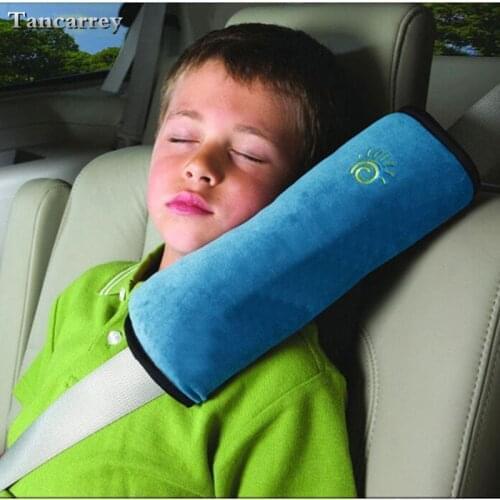 2021 Baby Safety Strap Car Seat Belts Pillow Shoulder Pad For skoda Octavia a5 a7 2 rapid Fabia YETI superb vw passat Bora POLO