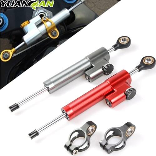For Suzuki GSX-R GSXR 600 750 1000 K1 K2 K3 K4 K5 K6 CNC Universal Aluminum Motorcycle Damper Steering Stabilize Safety Control