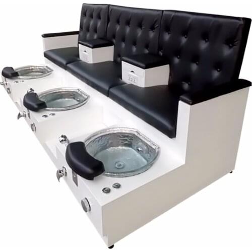 Electric Three Combination Foot Bath Manicure Chair Foot Washing SPA Furniture Manicure Sofa Pedicure Chair