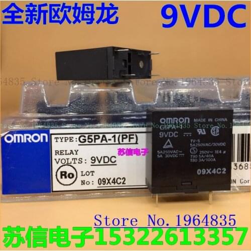 G5PA-1 PF 9VDC 4 9V G5PA-1 9V SDT-S-109DMR2 CHA-V-109LA2