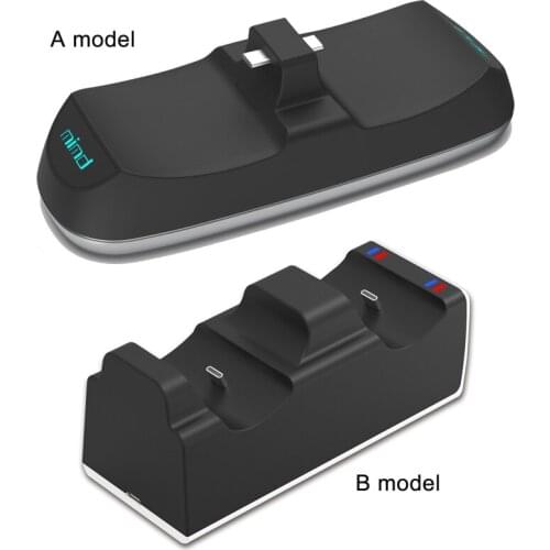 Handle Controller USB Charger Dual Charging Dock Stand Station Cradle Holder for PS5 Gaming Console Gamepad Accessories