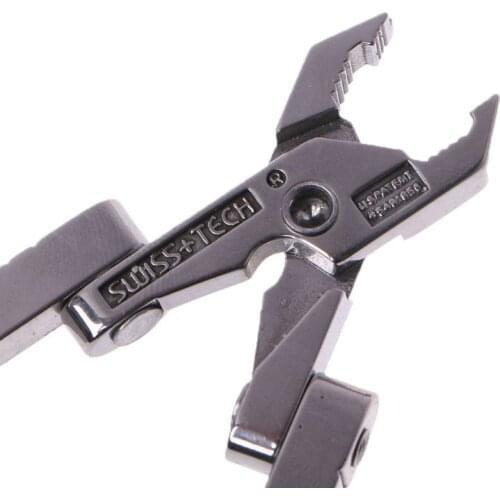 6 in 1 Multi - function Outdoor Tool Clamp Mini - pliers Micro Multitool Keychain Portable Folding Tool EDC Equipment Gear