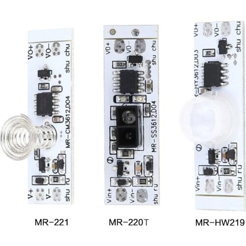 DC 12-24V PIR Motion Sensor Switch Module Capacitive Touch Sensor Switch Finger Hand Sweep Sensor Smart Switch Module