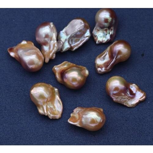 Nonporous Pearl Irregular Tail Shape For Jewelry Making DIY Necklace Bracelets 13x23-15x25mm