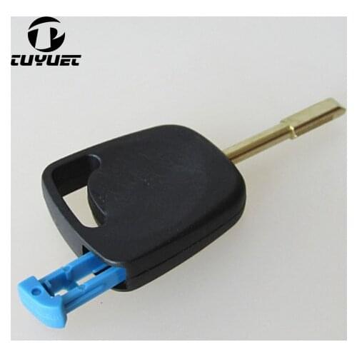 Blank Transponder Key Shell For Ford Mondeo (Can Install Chip) With Blue Chip Slot