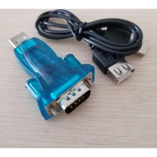 RS232 USB 2.0 to Serial Interface 9Pin Adapter with USB Type A Male to Female Data Cable 40cm
