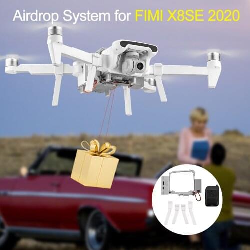 Airdrop System for FIMI X8SE 2020 Drone Wedding Proposal Delivery Device Dispenser Thrower Air Dropping Transport Gift Accessory