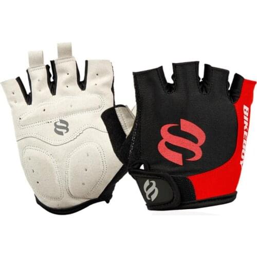 New Bicycle Half Fingers Cycling Gloves -Slip -sweat Bicycle Riding Racing Gloves Shock MTB Road Mountain Bike Sports Gloves