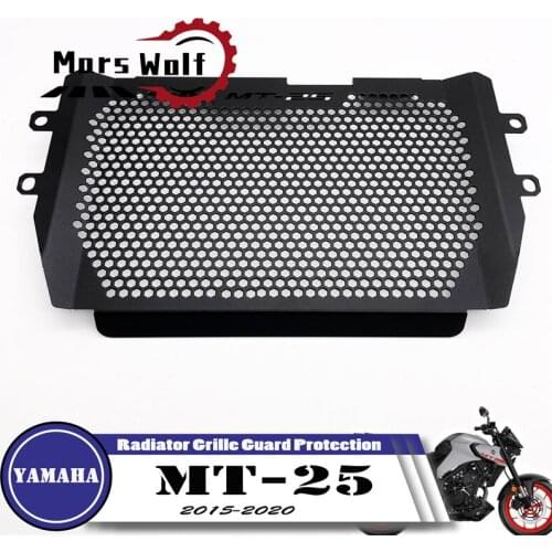 Motorcycle Radiator Grille Guard Protection Cover Radiator Cover Fits For Yamaha MT 25 MT-25 mt25 2015 2016 2017 2018 2019 2020