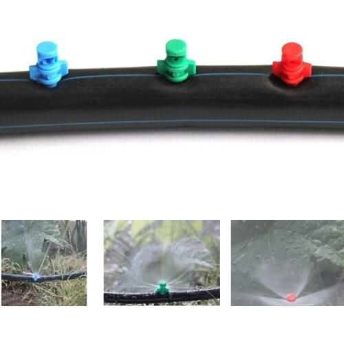 20pcs 90/180/360 degree Simple Refraction Sprinkler Nozzle Head Garden Fruit Tree Irrigation Misting Nozzle gardening