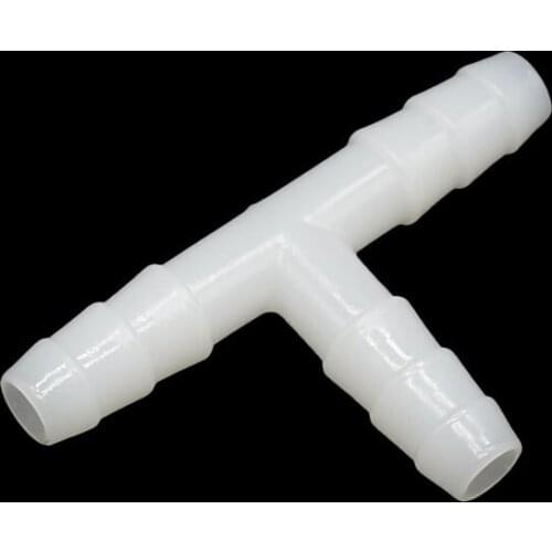 3/8" water tee Connector T type water splitter 3-way 8/11 garden hose splitter For Poultry farming irrigation 500pcs