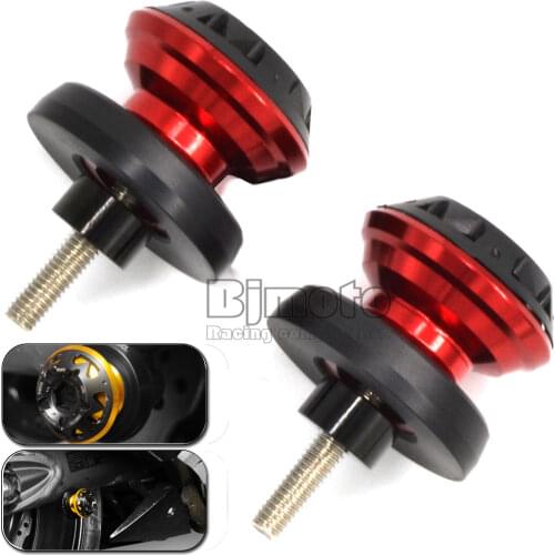 6MM M6 M8 10MM Swingarm Motorcycle Spool Sliders Swing Arm Stand Bobbins Screws Bolts for Yamaha R3 R25 FZ8 YZFR1 R6 MT09