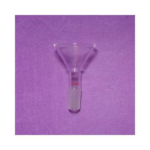 75MM,24/40,Glass Powder Funnel,85ML,Brand New Chemistry Lab Glassware Funnel