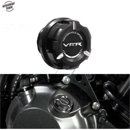 Motorcycle Accessories Engine Filler Oil Cap Case for Honda VFR800F VFR1200F All Year