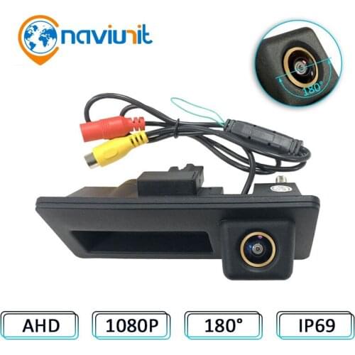 Dynamic 190 degree angle HD CCD Car Rear View Reverse Backup Trunk Handle Camera For VW Passat Golf Polo Jetta Audi A4 A6 Camera