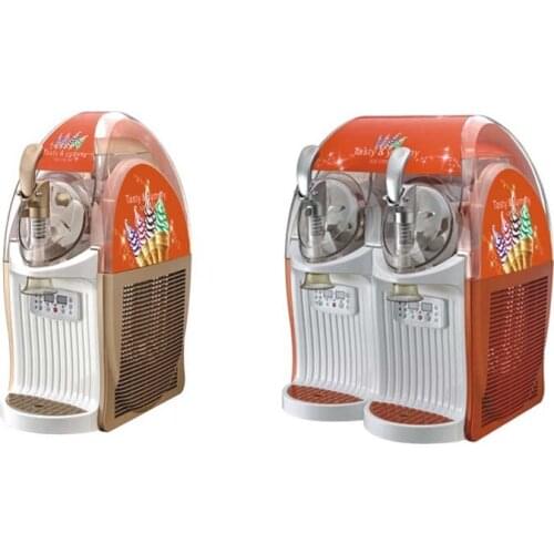 Commercial three tanks Mini ice cream machine,frozen yogurt ice cream maker,slush machine free shipping