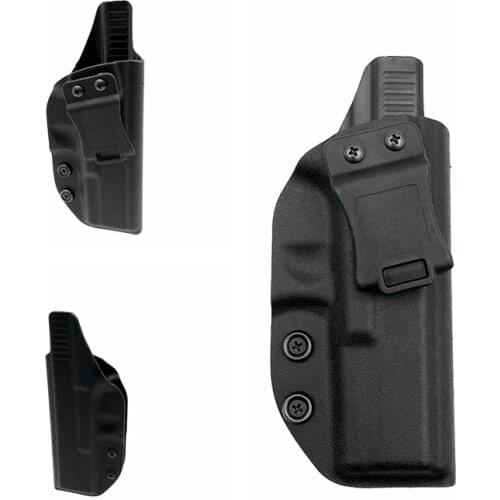 Kydex version outdoor Right and Left GLOCK 17 hidden holster quick pull tactical waist cover professional sports bag