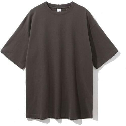 2021 New Round Neck Cotton Mens T-shirt Short-sleeve Man T shirt Short Sleeve Pure Color Men t shirt T-shirts For Male Tops