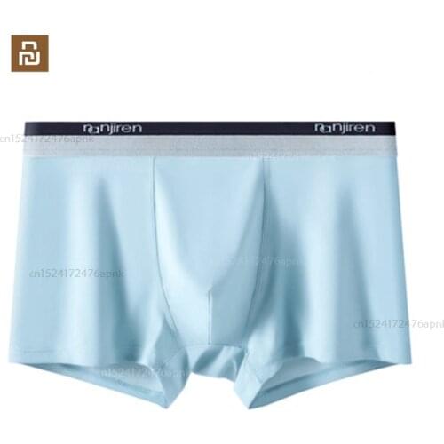 Xiaomi youpin underwear mens ice silk breathable boxer shorts summer shorts head youth personality pants
