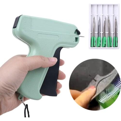 New Clothes Garment Price Label Tagging Tag Gun 1000 Barbs + 5 Needles -Y102
