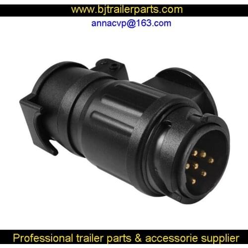 New 13 pin to 7 pin trailer connector trailer converter adapter 12 Volt Trailer plug socket camper trailer car,trailer parts