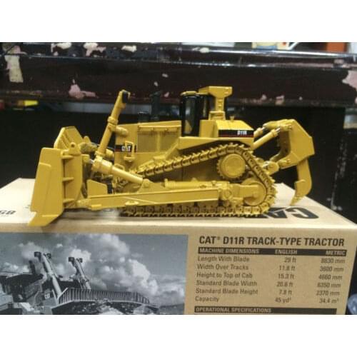 New Caterpillar Cat D11R Track-Type Tracktor 1/50 DieCast 85025 By DM Model
