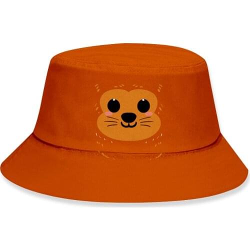 Cute Animal Buckets Hats For Women Men Fisherman Hat Fashion panama Bob Summer Custom Hats Unisex Hip Hop Sun Caps Dropshipping