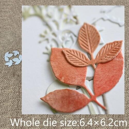 New Design Craft Metal stencil mold Cutting Dies 4Pcs leaves decoration scrapbook die cuts Album Paper Card Craft Embossing