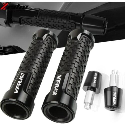 For Honda VFR400 NC30 VFR 400 1989 1990 1991 1992 Motorcycle Handlebar Knobs Hand Grips Anti-Skid Scooter Handle Bar Grip Ends