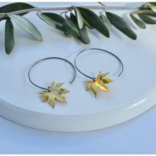 Handmade silver earrings free shipping from Turkey