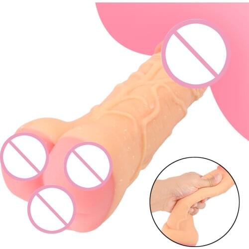 Silicone Realistic Dildo Sex Toys for Woman Man Anal Sex Dildo Erotic Super Soft Dildo Female Masturbation Adult Sex Products