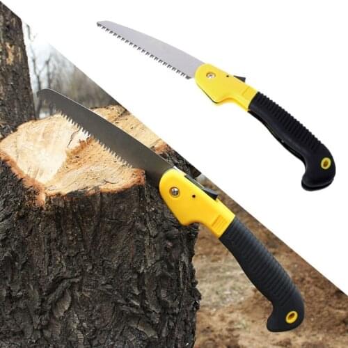 TOOZO Folding Multi-Purpose 65 Mn-steel Blade Hand Saw For Pruning Camping Gardening