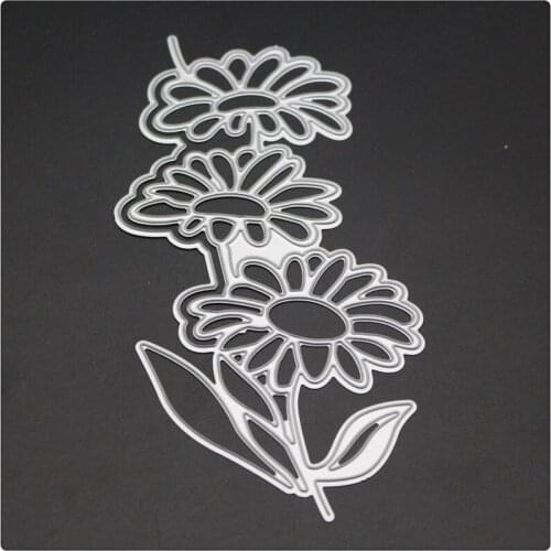 1689 Flowers Scrapbook Die Cut Metal Cutting Dies For Scrapbooking Stencils DIY Album Cards Decoration Embossing Folder Die Cut