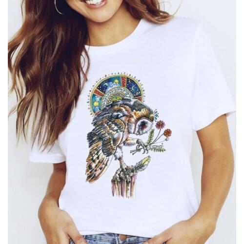 Women Graphic Flower Fashion Vintage Spring Fashion 90s Short Sleeve Lady Clothes Tops Tees Print Female Tshirt T-Shirt