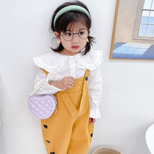 2021 Girl Coin Purse Handbag Children Wallet Small Coin Box Bags Cute Love Kid Money Bag Baby Rabbit Shoulder Purse Summer New