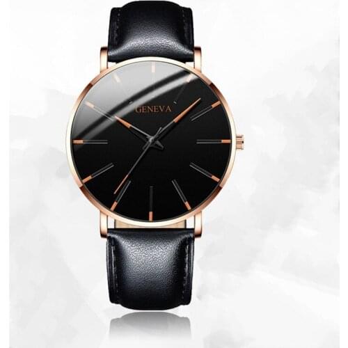 2020 Simple Mens Business Stainless Steel Mesh Quartz Watch Minimalist Mens Fashion Slim Watch Relogio Masculino
