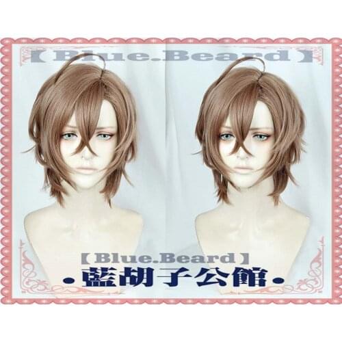 Alternative Rap Battle Gentaro Yumeno Cosplay Wig Hypnosis Mic Division Rap Battle Gentaro Yumeno Blonde Short Synthetic Hair