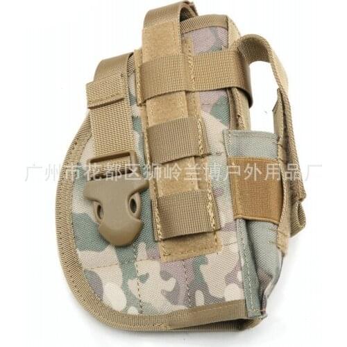 Abay Molle Modular Pistol Holster Airsoft Tactical Gun Holster Right Hand Universal Military Hunting Shooting Belt Holsters