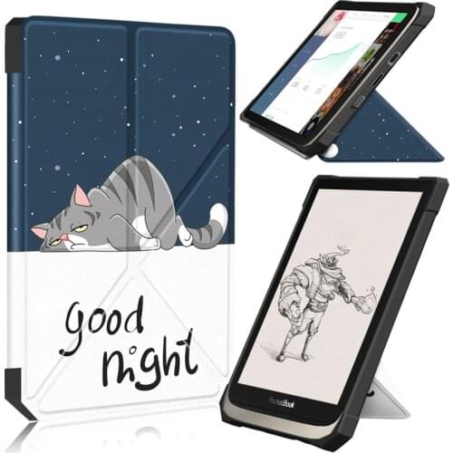 For PocketBook 740 InkPad 3 Pro Case E-Book Magnetic Flip Stand Protective Case for Pocketbook 740 Pro Pocketbook 740 7.8 Cover