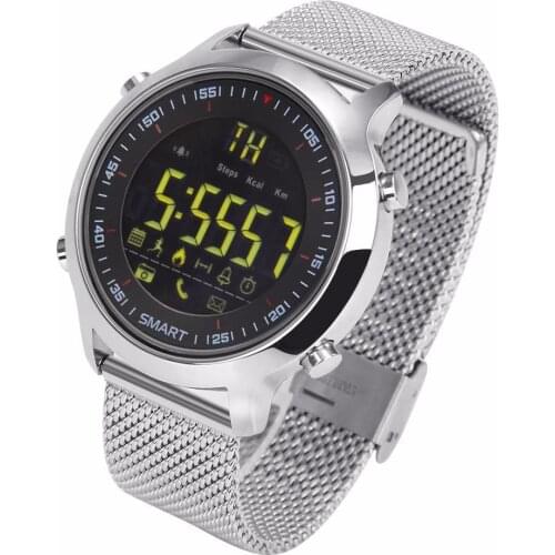 EX18 digital smart watch, fitness men metal sports fitness watch